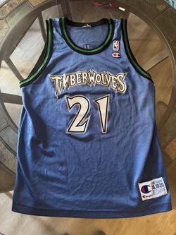 Vintage Kevin Garnett Champion Jersey Youth XL
