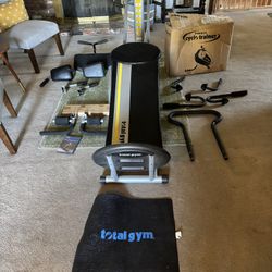 Total Gym Fit with Cyclo Trainer + Accessories – Excellent Condition