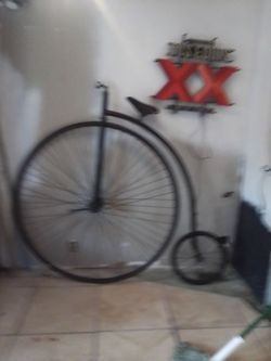 Penny farthing bicycle