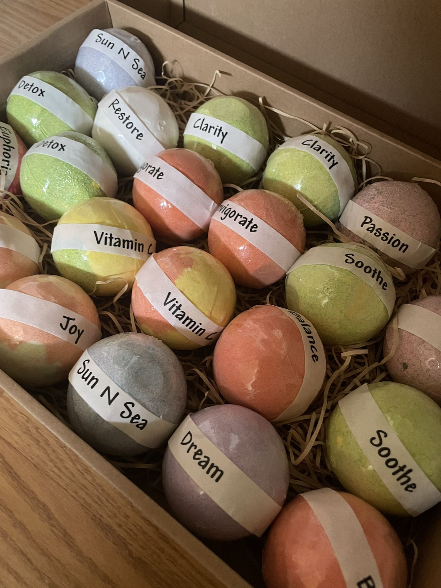22 Bathbombs All Natural 