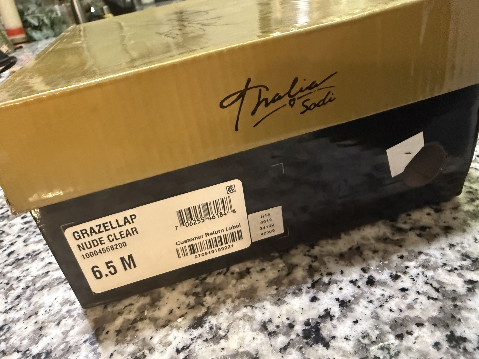 Thalia Sodi Clear Heels