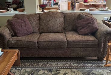 2 Large Sofas