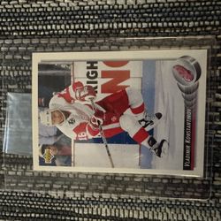 1992 Vladimir Konstantinov Upper Deck Card
