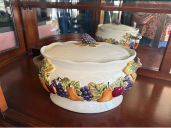 Home interiors sopera grande de frutas
