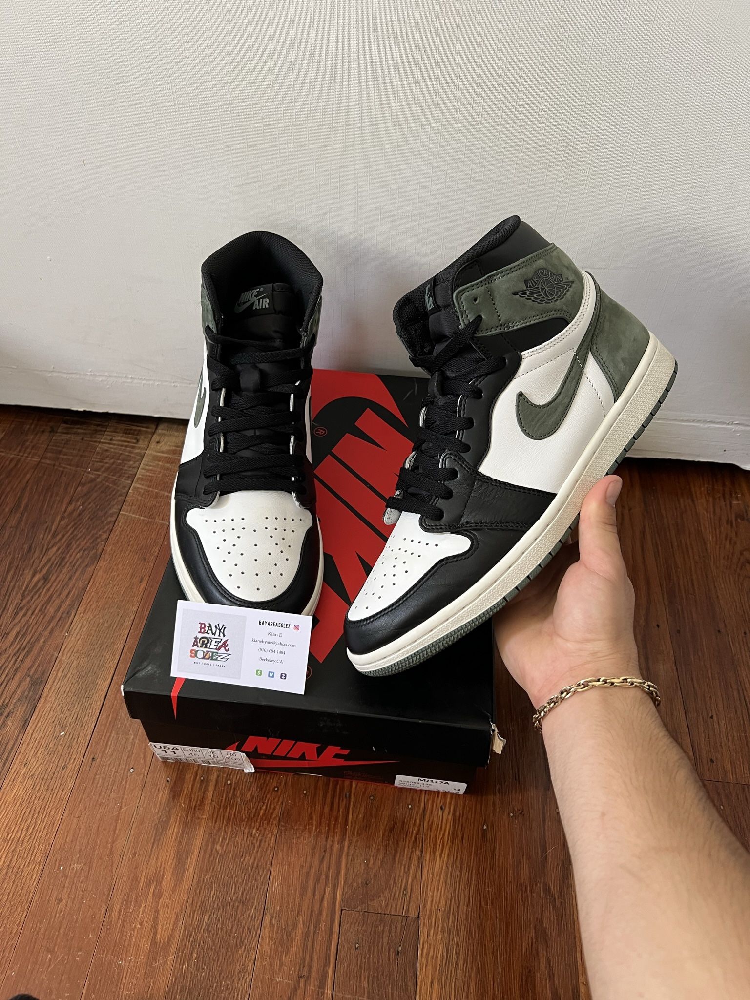 Jordan One Clay Green