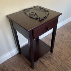 Side Table, Nightstand End Table