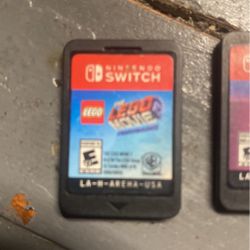Nintendo Switch Games .. LEGO MOVIE 2 … & … LION KING And ALADDIN 