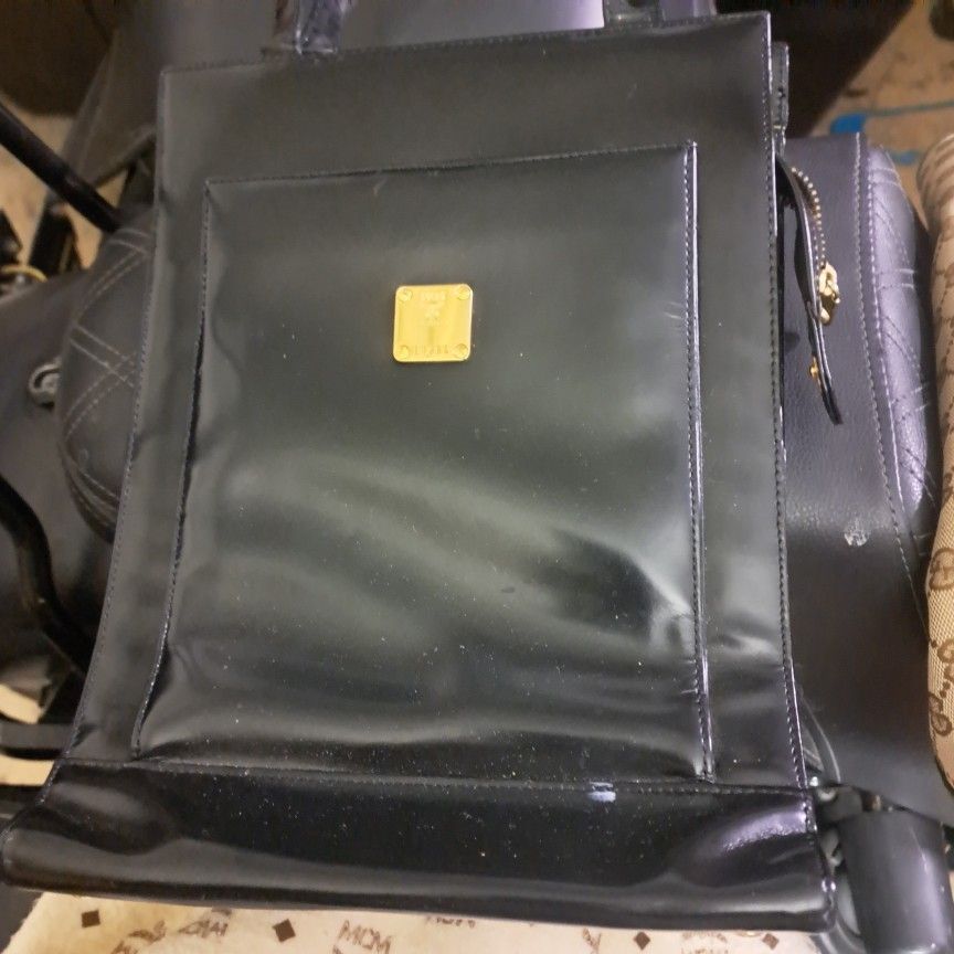 Vintage Mcm Black Bag