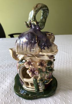 Heather Goldminc ceramic candle holder