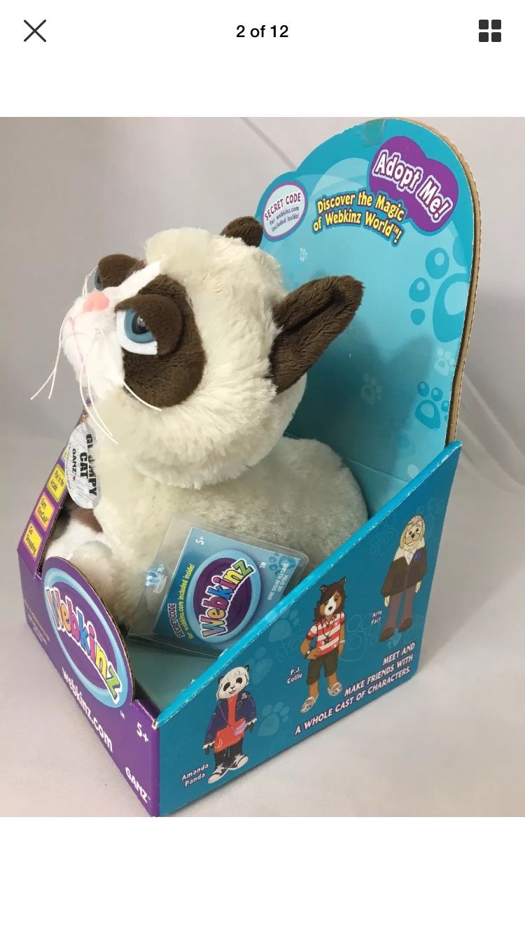 Webkinz top grumpy cat