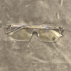 Chrome heart glasses