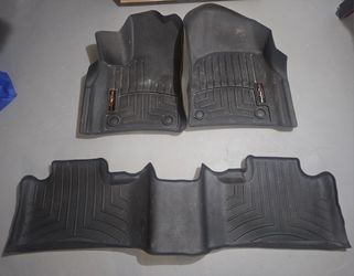 Weathertech Matts For 2016-2022 Dodge Durango / Jeep Grand Cherokee