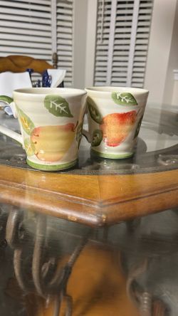 Mugs. Culinary arts 