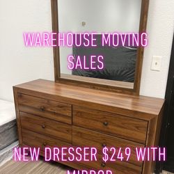 Brand new in box 6 drawers dresser for $249