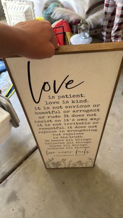Bible quote sign