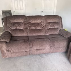 3 Piece Sofas Set Electric 