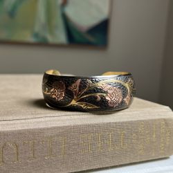 Floral Cuff Bracelet ( firm on price )