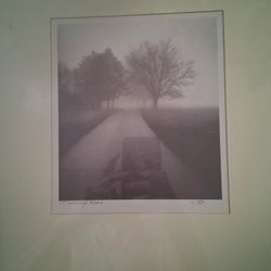 Carriage Road Signed Print