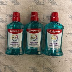 3 Colgate Total Mouthwash