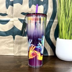 🤘Starbucks LIMITED RELEASE American Sign Language ASL Hand Movements Tumbler