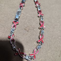 Tennis Bracelet   Breast Cancer 