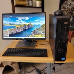 Dell Vostro 260S - Slim Tower - desktop.  Intel Core i3 2120 / 3.3 GHz -  Ram 8 GB -  HDD 500 GB -  DVD-Writer - WiFi- HD Graphics 2000 - GigE - Win 1