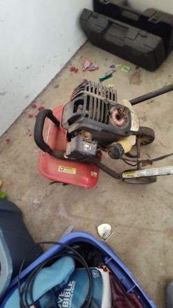 Gas-Powered Tiller