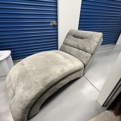 Beautiful Gray Chaise Lounge