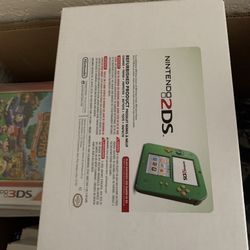 nintendo 2ds zelda ocarina of time edition  great condition 
