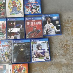 Video Games Ps4 PS3 Wii Nintendo Games 