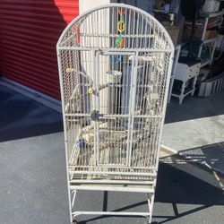 Bird Gage .. Includes Accessories  , Minor Wear 