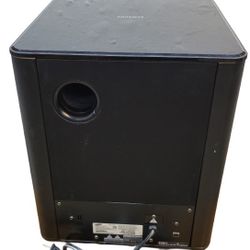 Samsung PS-WH550 Active Wireless Powered Subwoofer. 160W RMS. 11.4" x 14.6" x 11.4"
