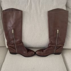 Women’s Leather Coach Boots Size 7