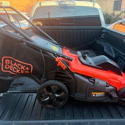 BLACK+DECKER 20 in. 13 AMP Corded Electric Walk Behind Push Lawn Mower