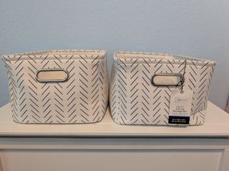 Cloth baskets (2)