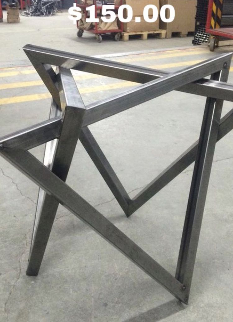 Custom table frames, handmade, powdercoating colors available! Not to exspenive!! 👀 LOOK IF YOU 👍