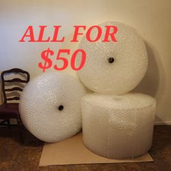 Bubble Wrap   Size -1/2 Inches  ( Large )   $50