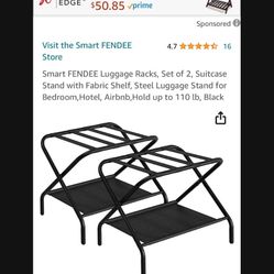 New Fendee Lounge Rack. Set Of 2 