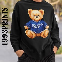 Dodgers Teddy Bear Sweatshirt 