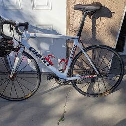 Giant TCR Advanced XL 63cm Carbon Road Bike – Tall Rider