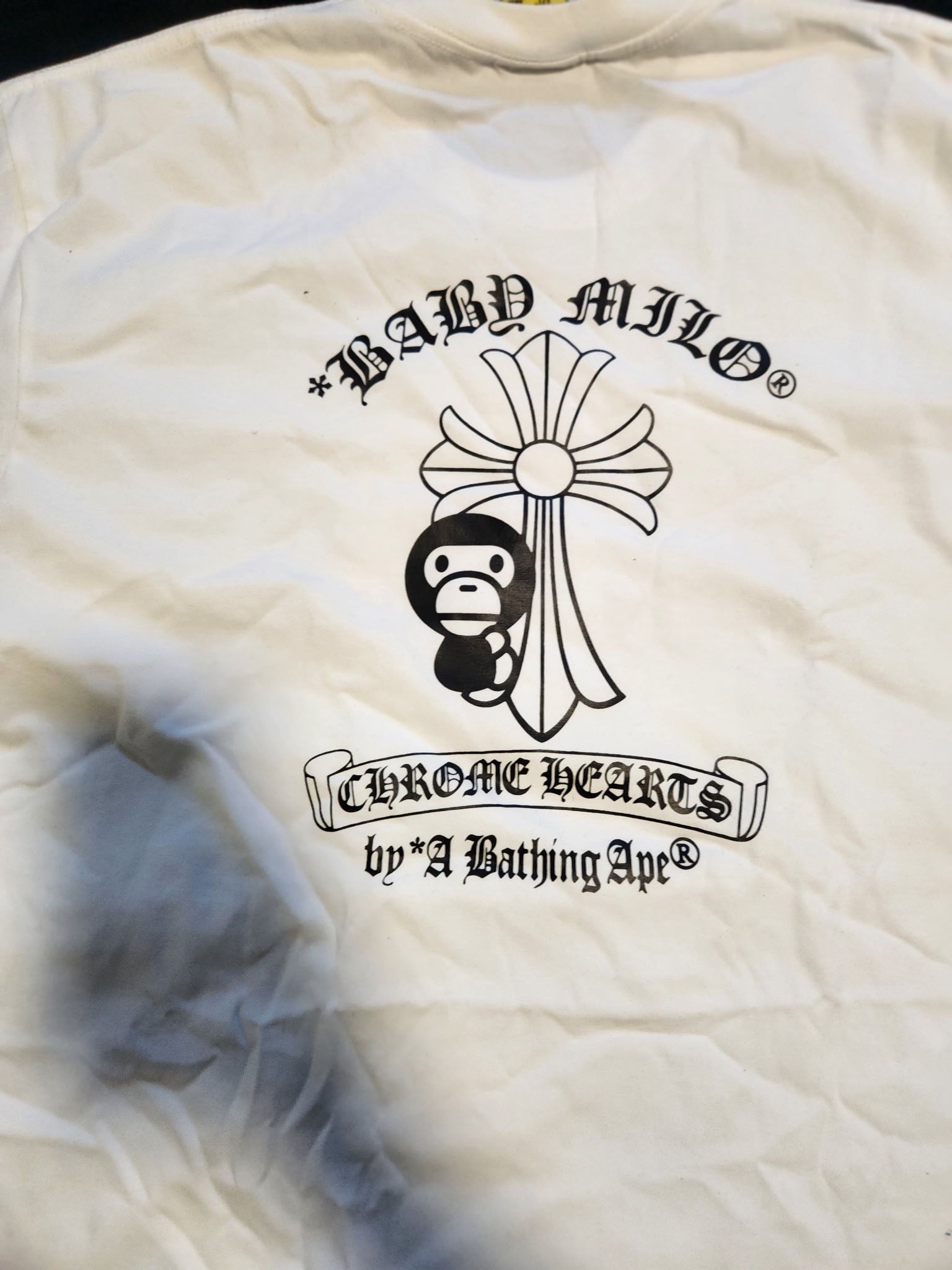 Bape x chrome hearts shirt