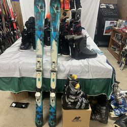 K2 Ski Package With Boots And Bindings 