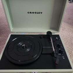 Crosley Cruiser Vinyl Record Player, With Aux and Bluetooth Function