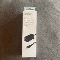 Microsoft Surface USB-C Port to Ethernet