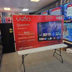 VIZIO 75 INCH QLED TV'S IN STOCK DOLBY VISION VOICE SEARCH VQD75M0801 W/WARRANTY - PAYMENT OPTIONS