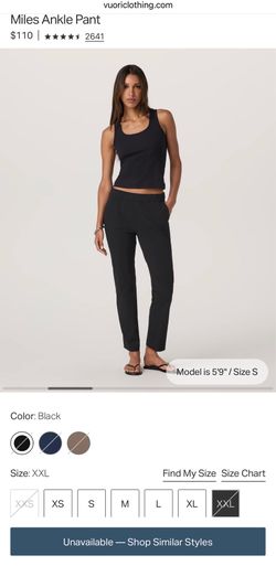 Vouri- Miles Ankle pants -XXL