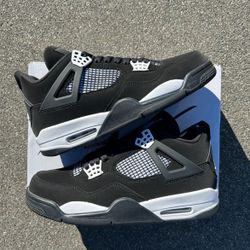 Jordan 4 Retro White Thunder 