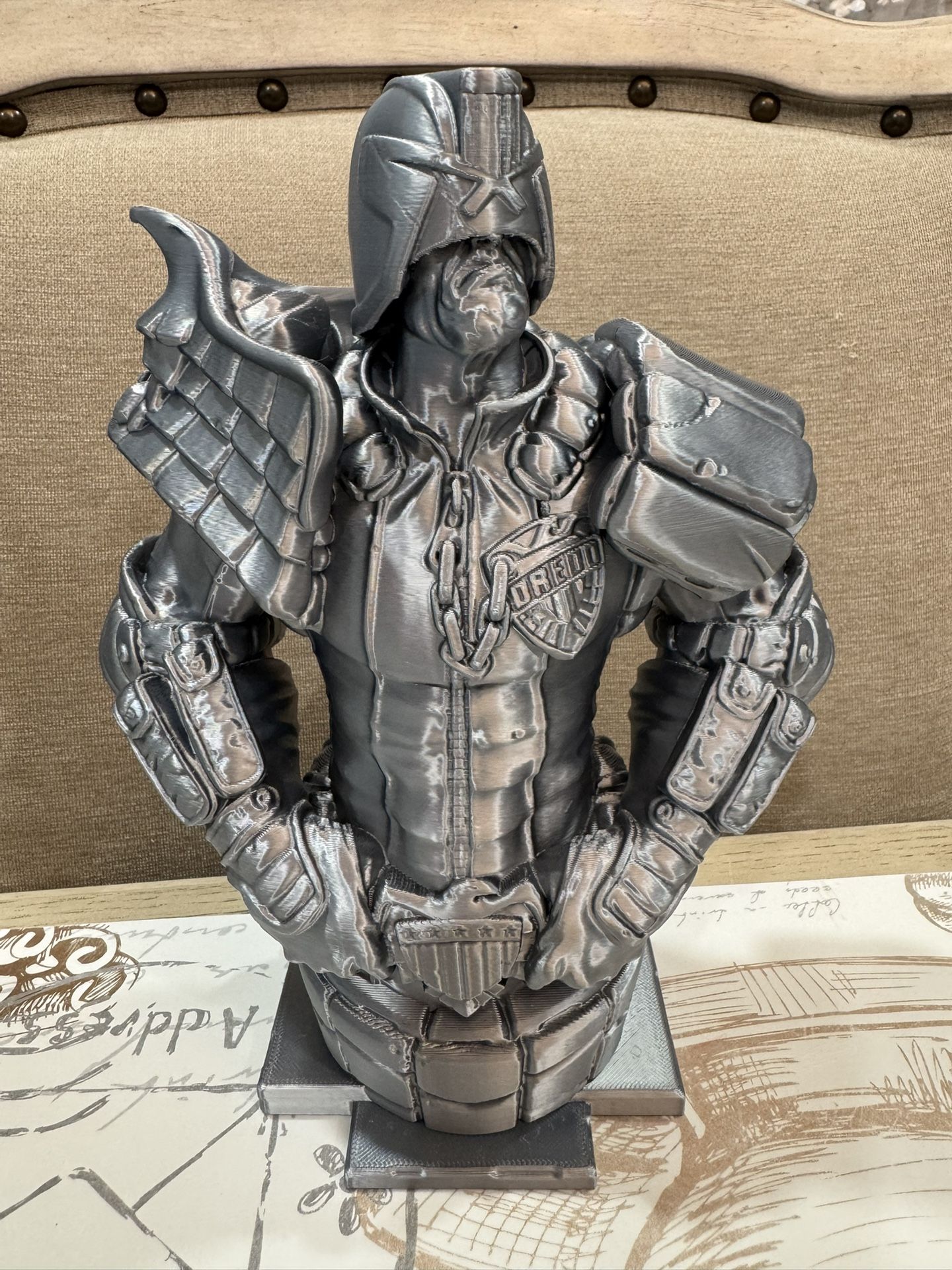 Judge Dread Bust/Statue