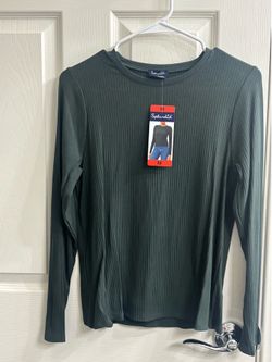 Splendid Long Sleeve Green Shirt  (Brand new)