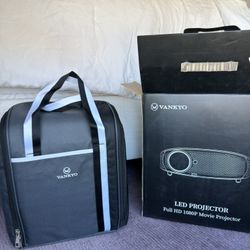 VANKYO LED Full HD 1080P HDMI Home Theater Projector White